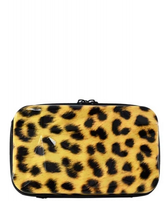 ABS Plastic Geometric Mini Crossbody Bag PC712 LEOPARD
